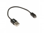 Кабель интерфейсный Dialog USB2 AM - microM 0.15m черный HC-A5801