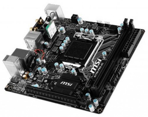 Мат.плата MSI H170IPROAC s1151 Intel H170 mini-ITX RET 