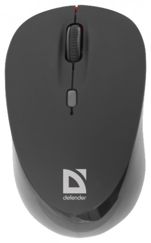 Мышь оптическая Defender DACOTA MS-155 беспроводная USB черный 52155 