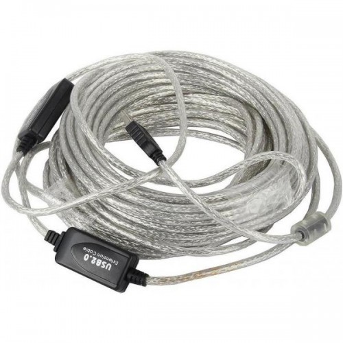 Удлинитель интерфейсный Vcom USB2 AM - AF 25m 