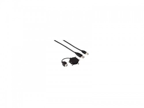 Кабель интерфейсный Hama USB2 AM - BM 1.8m черный H-39733 