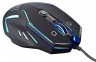 Мышь оптическая Oklick 735G INTERCEPTOR проводная USB голубой;черный MW-1303 - 