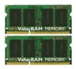 Память для ноутбука Kingston DDR3 SODIMM 2x4Gb PC10600 1333 МГц Комплект KVR13S9S8K2/8
