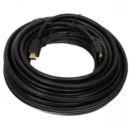 Кабель аудио-видео Vcom HDMI 19M - 19M v1.4 25m GOLD VHD6020D-25MB 
