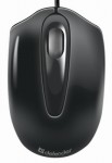 Мышь оптическая Defender Optimum MS-130 проводная USB черный 52130