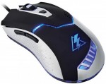 Мышь оптическая Oklick 875G проводная USB серый GM-50