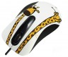 Мышь оптическая Crown CMM-30 GIRAFFE проводная USB белый CM000001164 - 