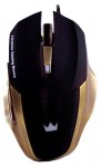 Мышь оптическая Crown CMXG-604 проводная USB черный CM000001220