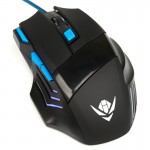 Мышь оптическая Nakatomi MOG-21 проводная USB черный MOG-21U