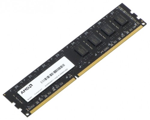 Память для компьютера&lt;&gt;AMD&lt;&gt;DDR3 DIMM 2Gb PC10600 1333 МГц R332G1339U1S-UO 1 модуль памяти DDR3объем модуля 2 Гбформ-фактор DIMM, 240-контактныйчастота 1333 МГцCAS Latency (CL): 9