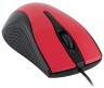 Мышь оптическая Oklick 215M проводная USB красный;черный M207 RED - 
