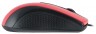 Мышь оптическая Oklick 215M проводная USB красный;черный M207 RED - 