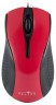 Мышь оптическая Oklick 215M проводная USB красный;черный M207 RED - 