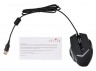Мышь оптическая Oklick 825G проводная USB синий;черный MW-1405 - 