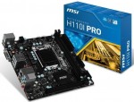 Мат.плата MSI H110IPRO s1151 Intel H110 mini-ITX RET
