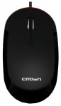 Мышь оптическая Crown CMM-21 проводная USB красный;черный CM000001059