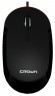 Мышь оптическая Crown CMM-21 проводная USB красный;черный CM000001059 - 