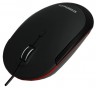 Мышь оптическая Crown CMM-21 проводная USB красный;черный CM000001059 - 