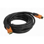 Кабель аудио-видео Aopen HDMI 19M - 19M v1.4 15m GOLD