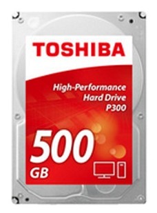 Жесткий диск Toshiba HDD 500Gb 3.5&quot; SATA 7200rpm 64mb HDWD105UZSVA жесткий диск для настольного компьютералинейка P300объем 1000 Гбформ-фактор 3.5"интерфейс SATA 6Gb/s