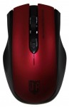 Мышь оптическая JET.A OM-U50G беспроводная USB красный;черный