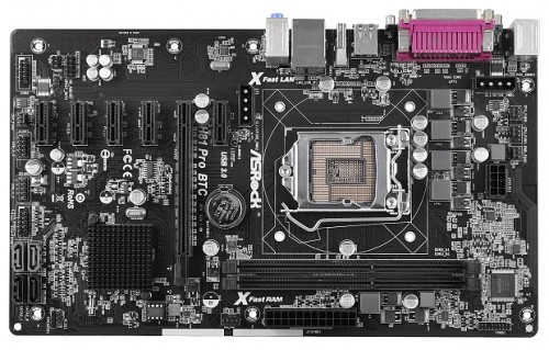 Мат.плата Asrock Pro s1150 Intel H81 ATX RET материнская плата форм-фактора ATXсокет LGA1150чипсет Intel H812 слота  DDR3 DIMM, 1066-1600 МГцразъемы SATA: 3 Гбит/с - 2; 6 Гбит/с - 2