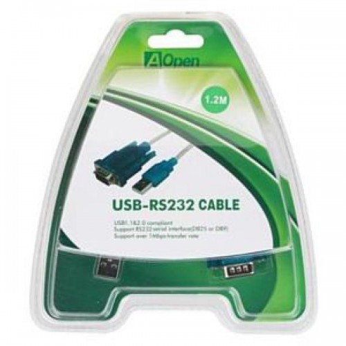 Кабель-адаптер интерфейсный Aopen USB2 AM - LPT Bitronics 1.8m ACU806 