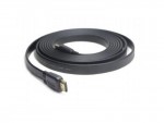 Кабель аудио-видео Gembird HDMI 19M - 19M CC-HDMI4F-1M v1.4 1m черный плоский
