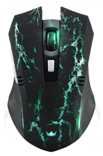 Мышь оптическая Crown CMXG-600 проводная USB черный CM000001216 