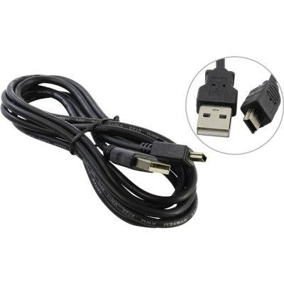 Кабель интерфейсный 5bites USB2 AM - mini-5pinM 1.8m UC5007-018C 