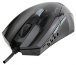 Мышь оптическая Crown CMXG-1100 BLAZE проводная USB черный CM000001353