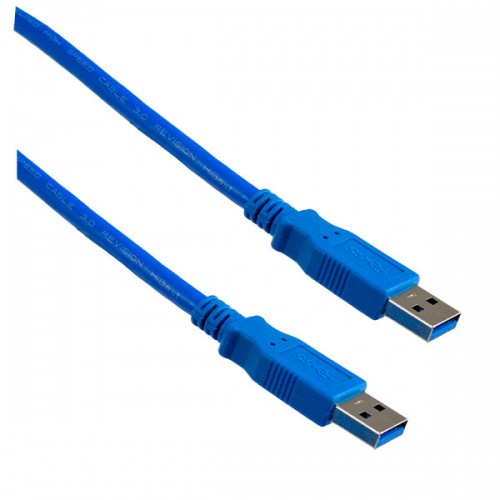 Кабель интерфейсный Perfeo USB3 AM - AM 1.8m GOLD U4601 