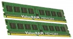 Память для компьютера Kingston DDR3 DIMM 2x4Gb PC12800 1600 МГц Комплект KVR16N11S8K2/8