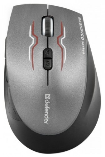 Мышь оптическая Defender MAGNIFICO MM-555 беспроводная USB черный 