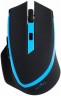 Мышь оптическая Oklick 630LW беспроводная USB голубой;черный - 