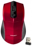 Мышь оптическая Crown CMM-934W беспроводная USB красный