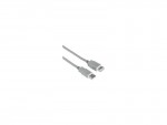 Удлинитель интерфейсный Hama USB2 AM - AF 1.8m серый H-30618