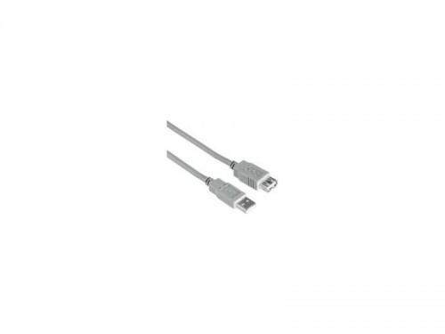 Удлинитель интерфейсный Hama USB2 AM - AF 1.8m серый H-30618 