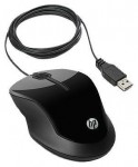 Мышь оптическая HP MOUSE X1500 проводная USB черный H4K66AA