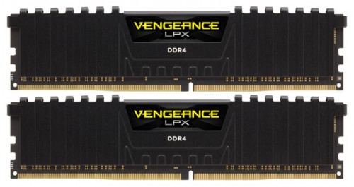 Память для компьютера Corsair DDR4 DIMM 2x8Gb PC25600 3200 МГц Комплект CMK16GX4M2B3200C16 2 модуля памяти DDR4объем модуля 8 Гбформ-фактор DIMM, 288-контактныйчастота 2400 МГцрадиатор