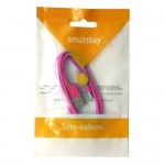 Кабель интерфейсный SmartBuy USB2 AM - Lightning M 1.2m розовый IK-512C PINK