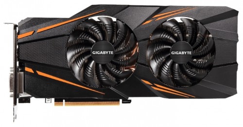 Видеокарта Giga-byte GeForce GTX 1070 8Gb 1556 МГц PCI-E 3.0 RET GV-N1070WF2OC-8GD 