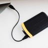 Внешний диск Silicon power HDD 1Tb 2.5" USB3 черный SP010TBPHDA65S3K - 