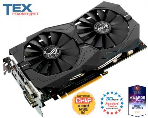 Видеокарта Asus nVidia GeForce GTX 1050TI 4Gb 1290 МГц PCI-E 3.0 RET STRIX-GTX1050TI-4G-GAMING 