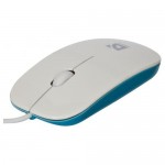 Мышь оптическая Defender NetSprinter MM-440 проводная USB белый;голубой 52443
