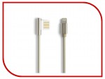Кабель интерфейсный Remax USB2 AM - Lightning M 1m золотистый;серебристый;черный GOLD RC-054I