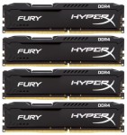 Память для компьютера Kingston DDR4 DIMM 4x4Gb PC21300 2666 МГц Комплект HX426C15FBK4/16