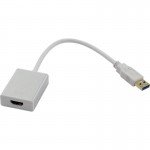 USB-адаптер аудио-видео Telecom USB3 AM - HDMI 19F 0.2m TA700
