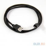 Кабель интерфейсный TV-COM USB2 AM - microM 1m черный TC6940-1M