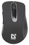 Мышь оптическая Defender DATUM MM-075 беспроводная USB черный 52075
